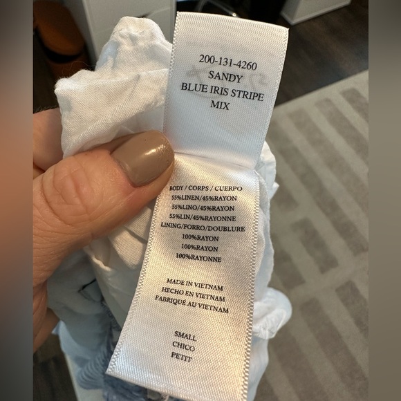 Rails Sandy Dress in Blue Iris Stripe Mix (Size S) - Picture 8 of 8